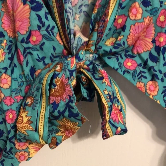 Justin&Taylor Boho floral kimono - Picture 2 of 8